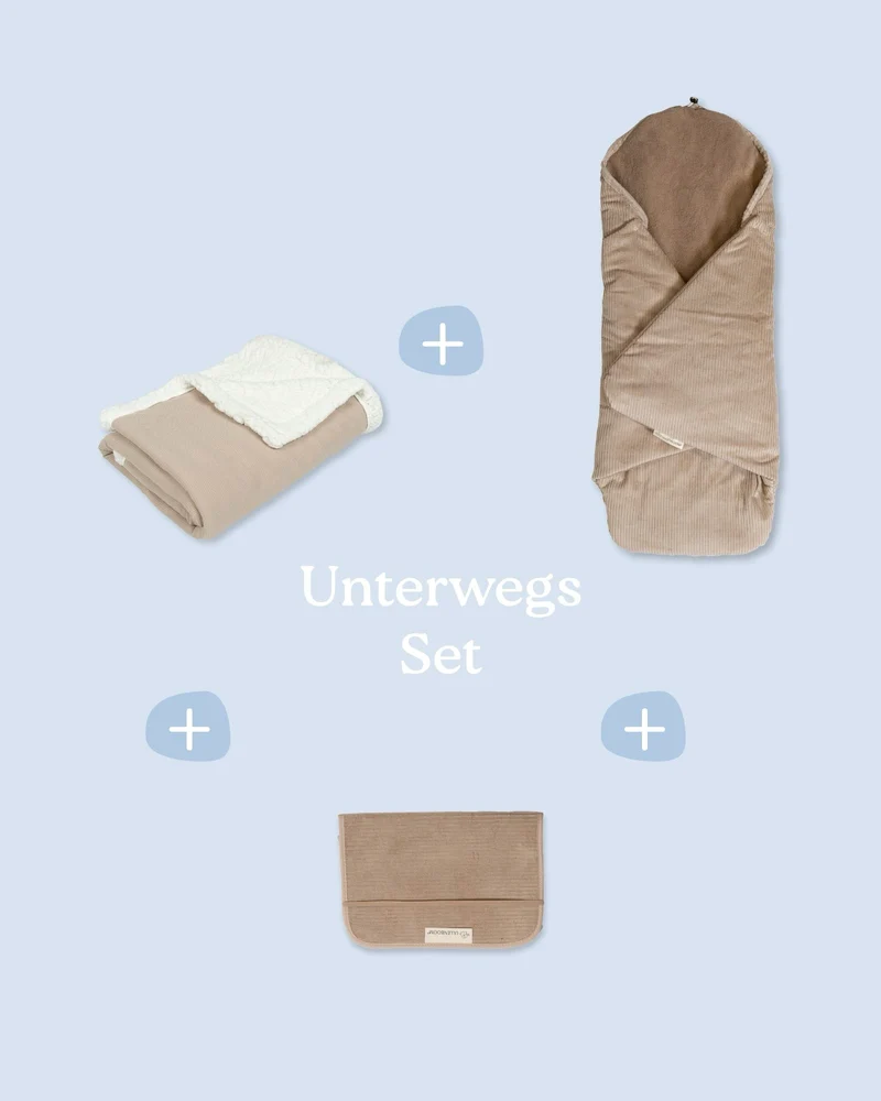 Unterwegs Set Cord Sand