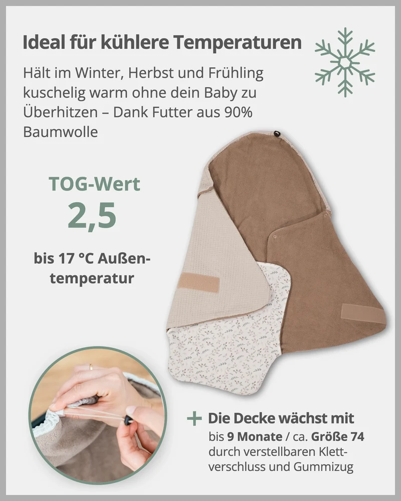 Unterwegs Set Floral Sand & Sandblume