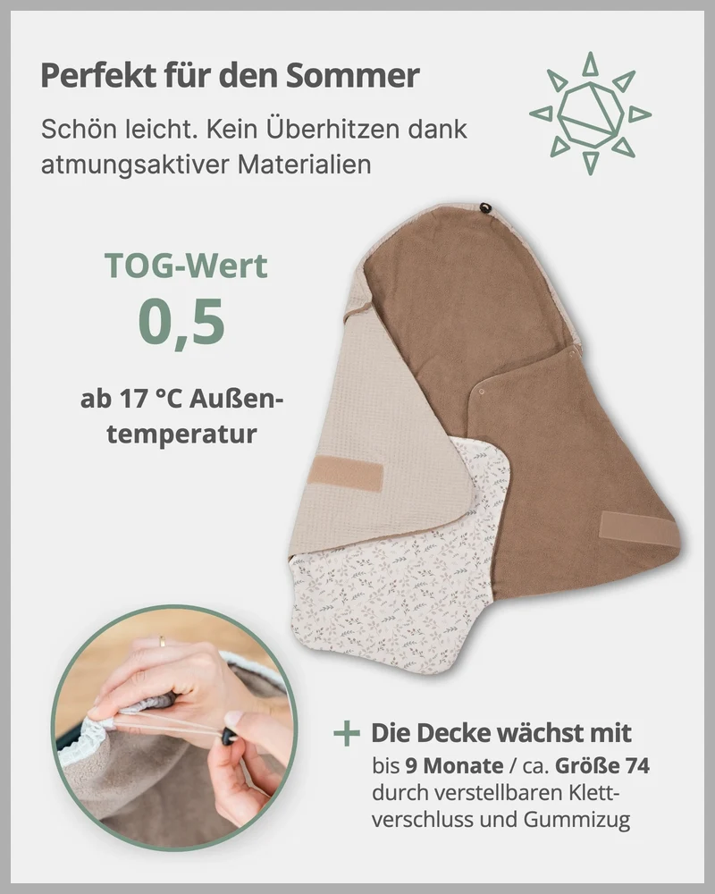 Unterwegs Set Floral Sand & Sandblume