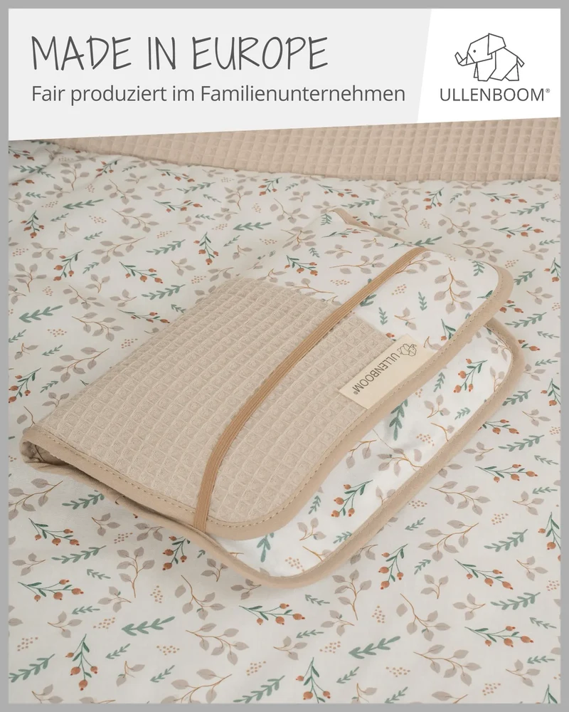 Windeltasche Floral Sand
