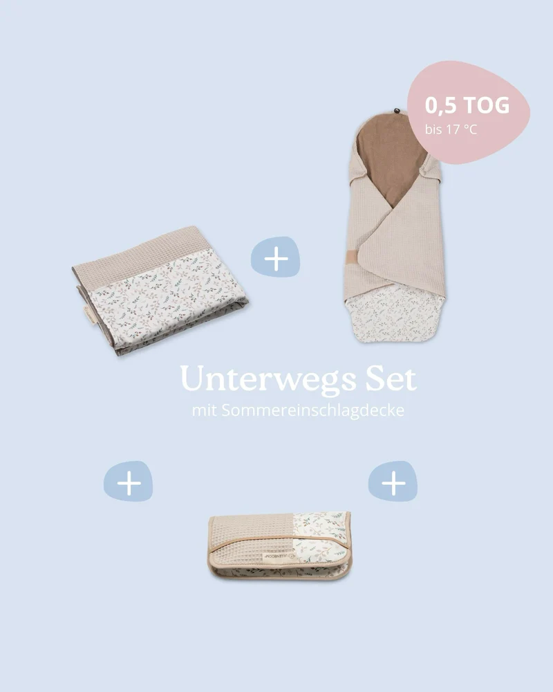 Unterwegs Set Floral Sand & Sandblume