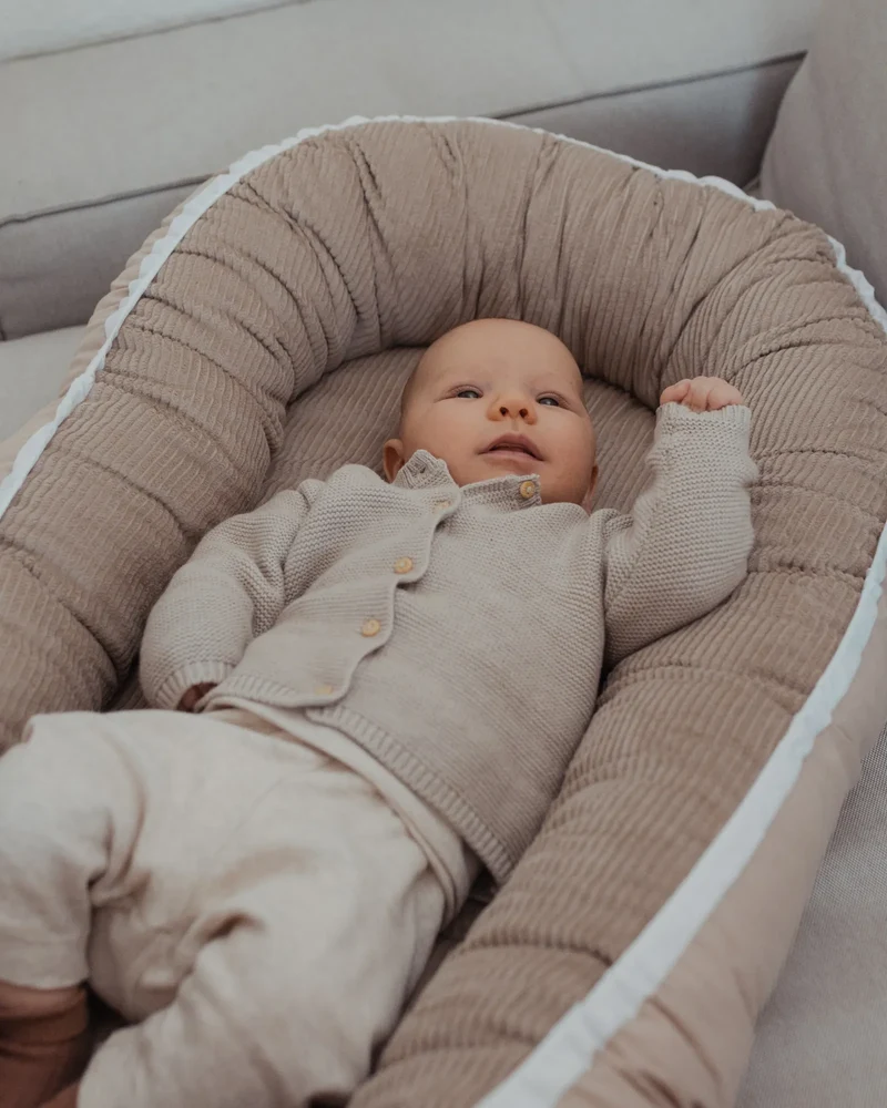 Babynest Cord Sand
