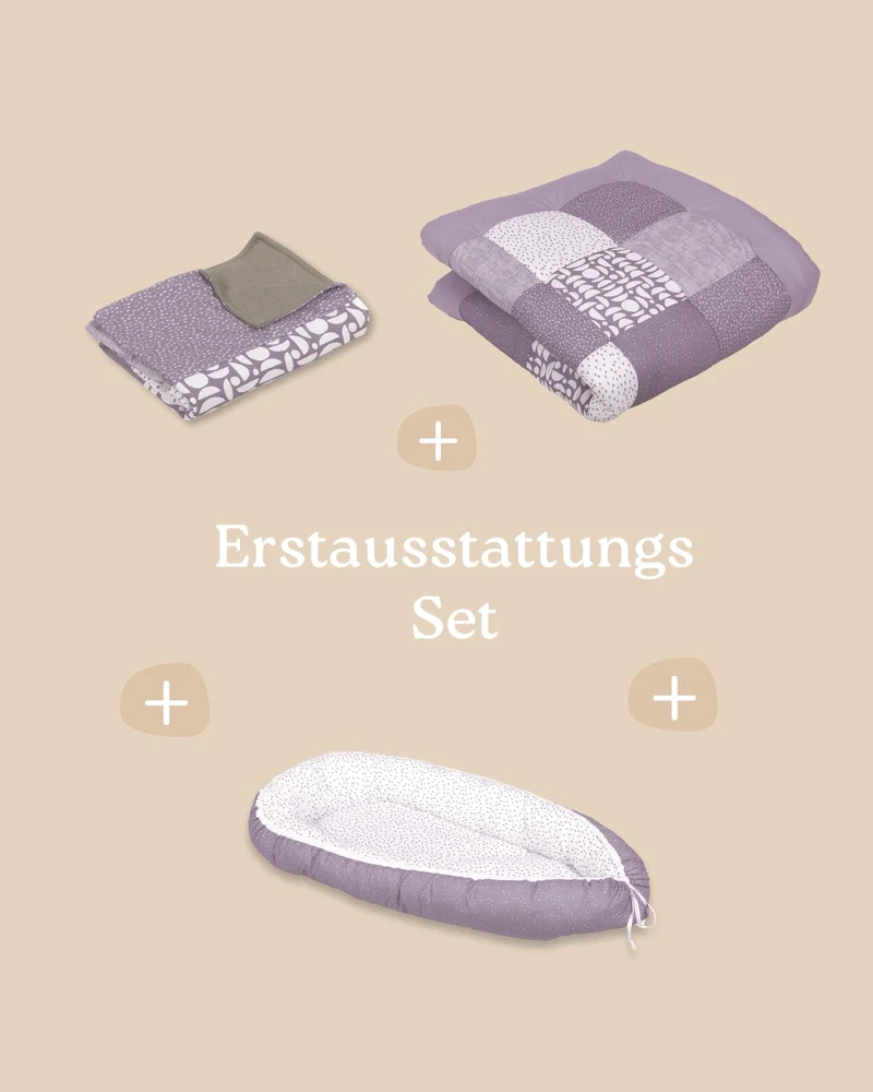 Erstausstattungs Set Classic Flieder