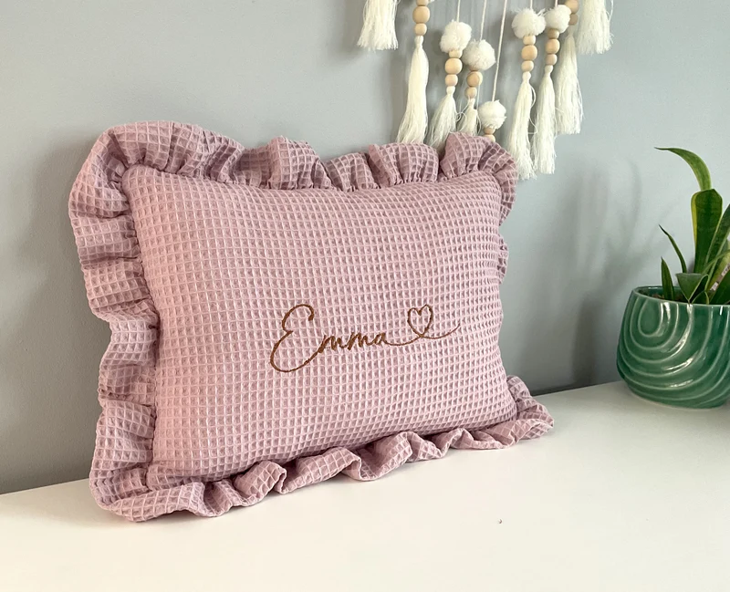 Pillow with a name for a child | Birthday gift | Babyshower gift | Blueberry