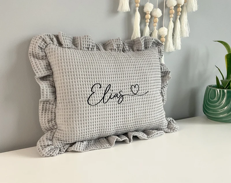 Pillow with a name for a child | Birthday gift | Babyshower gift | Blueberry