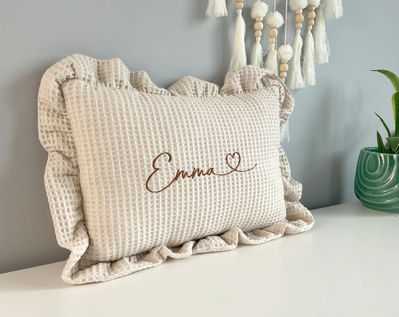 Pillow with a name for a child | Birthday gift | Babyshower gift | Blueberry