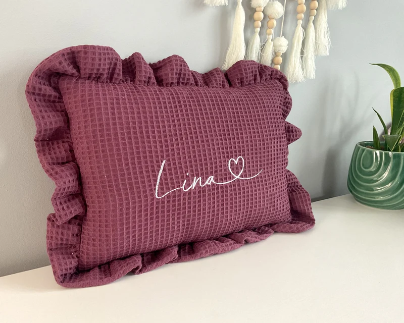Pillow with a name for a child | Birthday gift | Babyshower gift | Blueberry