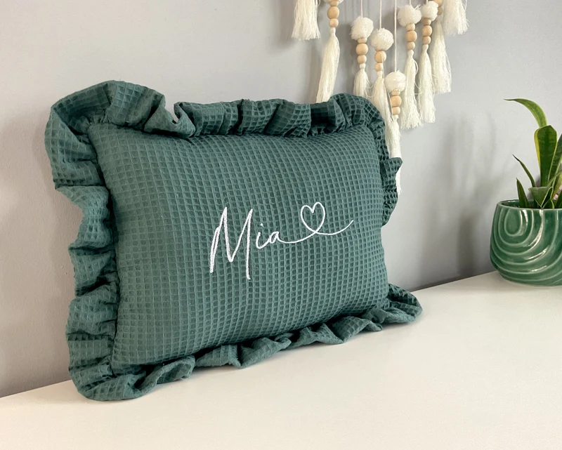 Pillow with a name for a child | Birthday gift | Babyshower gift | Blueberry