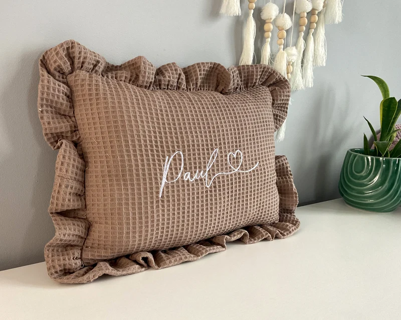Pillow with a name for a child | Birthday gift | Babyshower gift | Blueberry