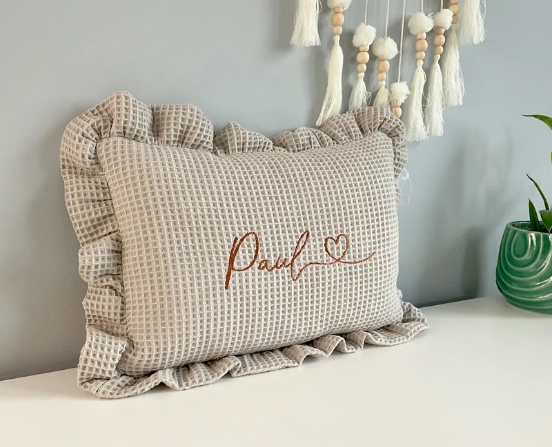 Pillow with a name for a child | Birthday gift | Babyshower gift | Blueberry