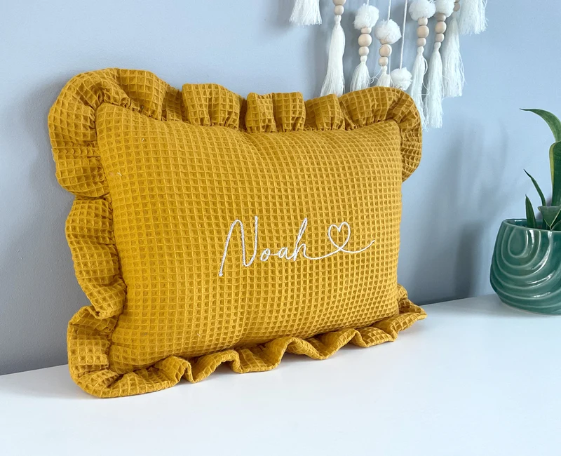 Pillow with a name for a child | Birthday gift | Babyshower gift | Blueberry