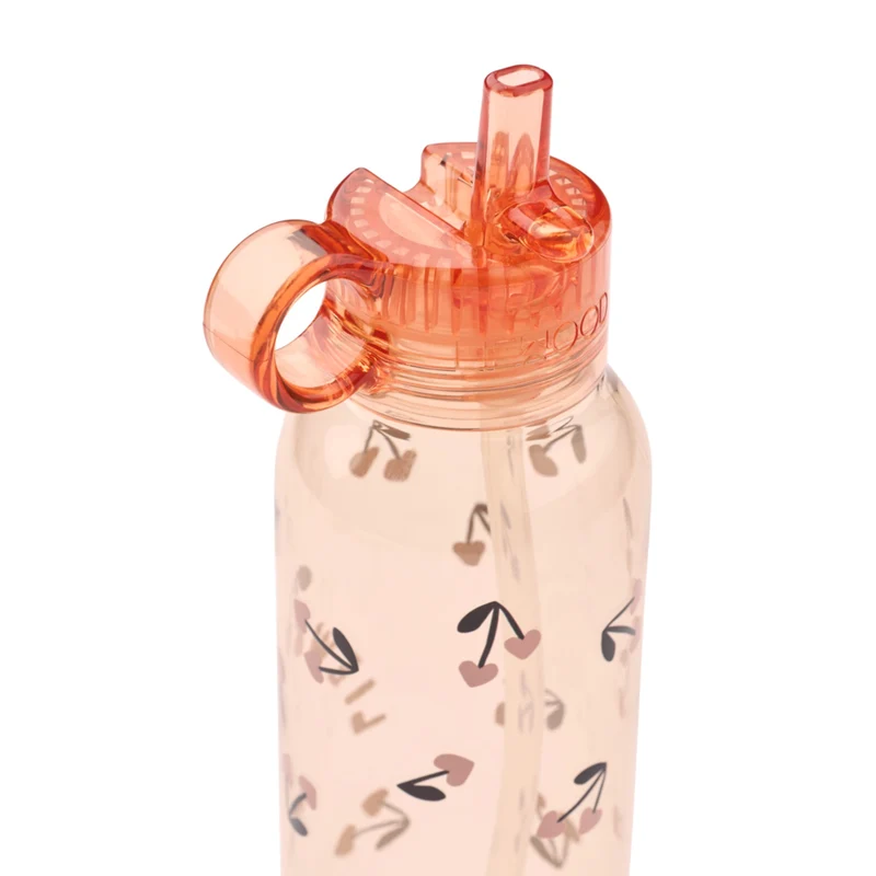 Tritan - Wasserflasche "Yang Cherry heart / Rosey" 500ml