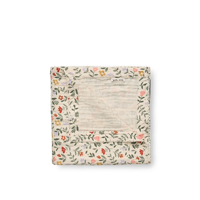 Dear April Musselin Babydecke 'Murray' Flower Market