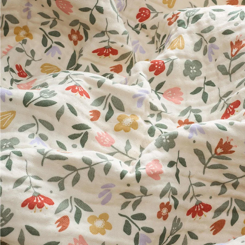 Dear April Musselin Babydecke 'Murray' Flower Market