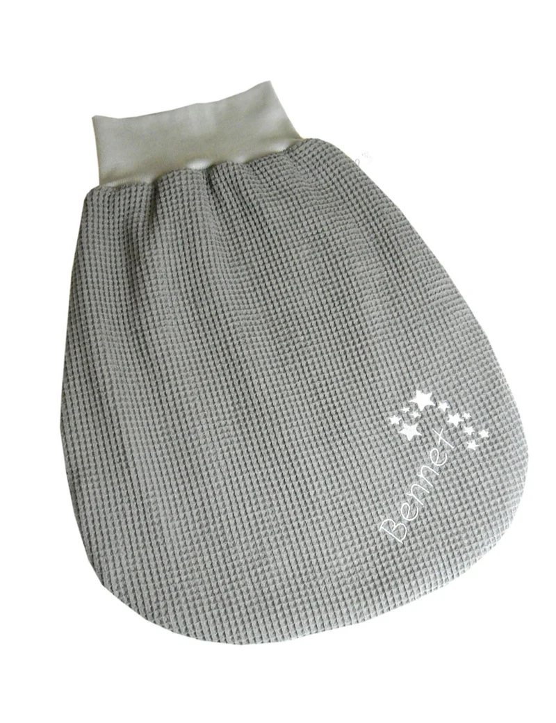 GESCHENKSET Strampelsack "Sternenregen" inkl. Personalisierung & Geschenkkarton
