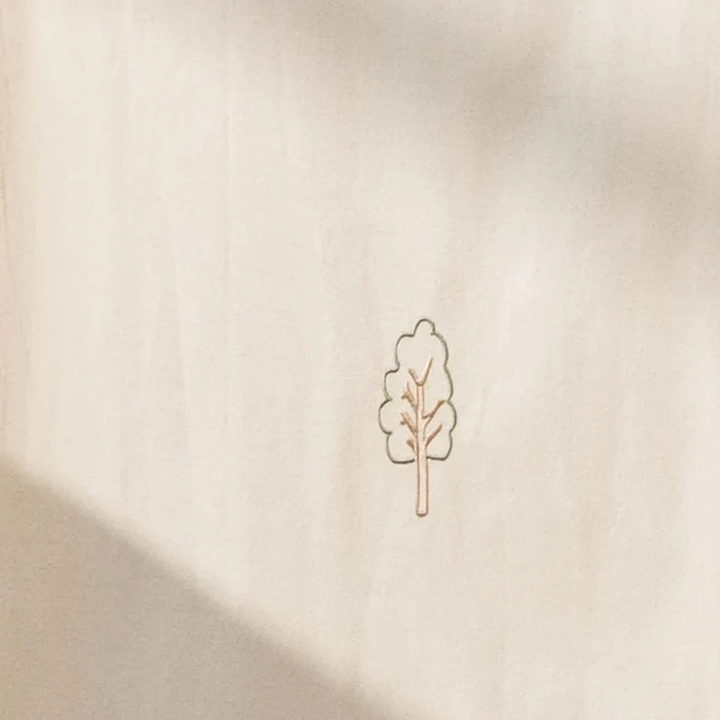 Oliver Furniture Hausbetthimmel mit Stickerei für Wood Mini+ Hausbett