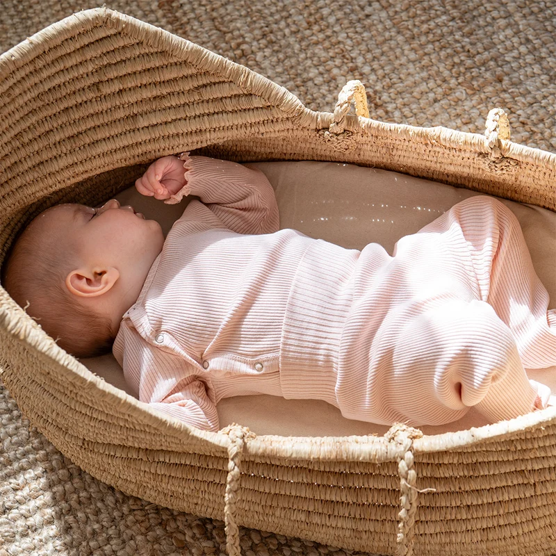 Minimalisma Wickelbody Langarm aus Seide/Baumwolle 'Bibi' Sweet Rose