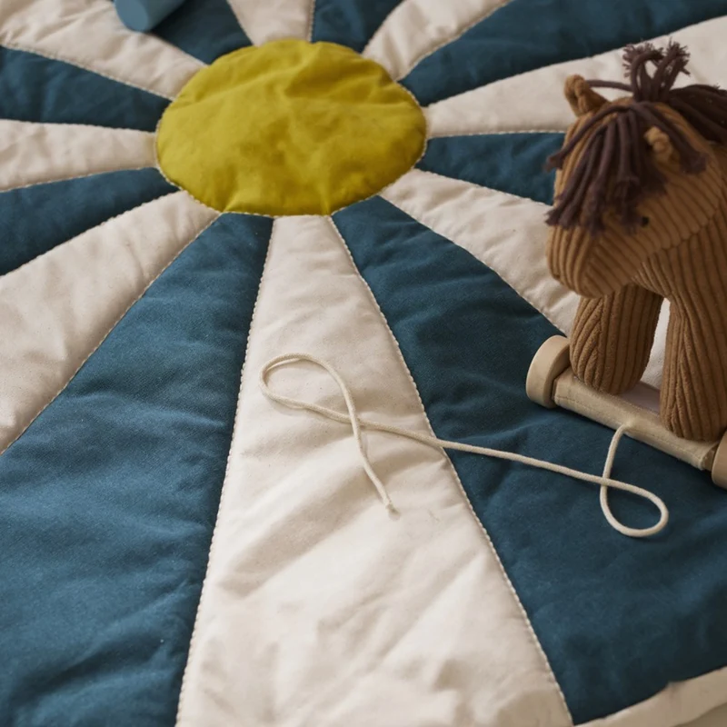 Kids Concept Spielmatte 'Zirkus' Blau