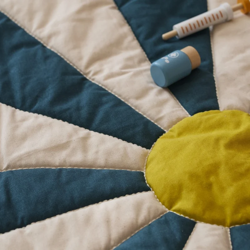 Kids Concept Spielmatte 'Zirkus' Blau