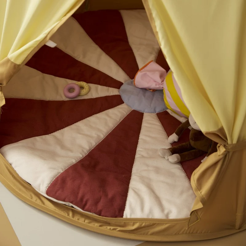 Kids Concept Spielmatte 'Zirkus' Rot