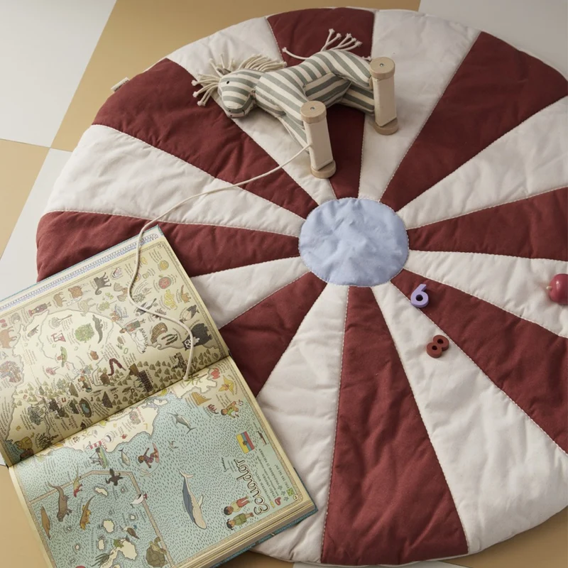 Kids Concept Spielmatte 'Zirkus' Rot