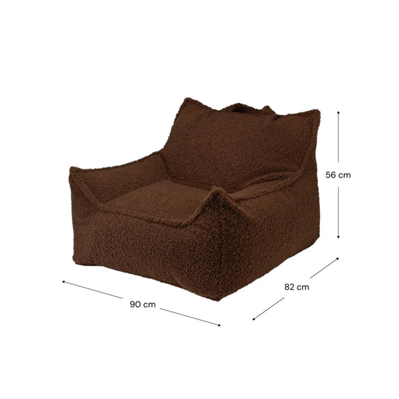 Wigiwama Sessel für Teenager 'Club' Warm Hazel