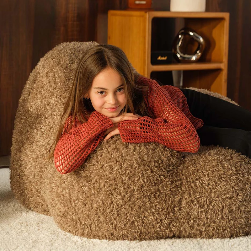 Wigiwama Sessel für Teenager 'Momo' Truffle