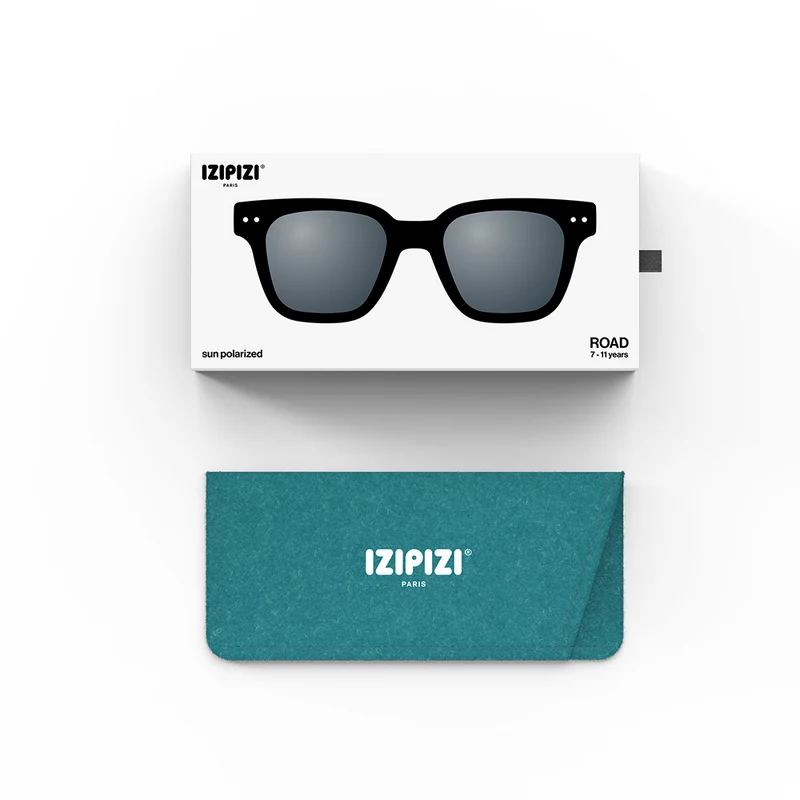 Izipizi Kinder Sonnenbrille #Road 7-11 Jahre Black