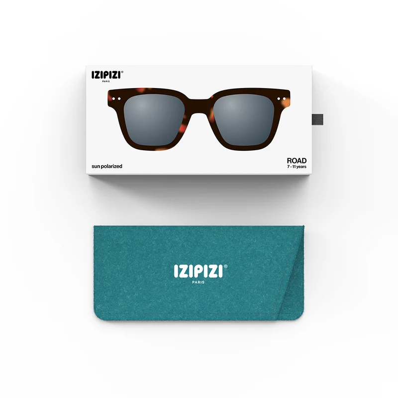 Izipizi Kinder Sonnenbrille #Road 7-11 Jahre Tortoise