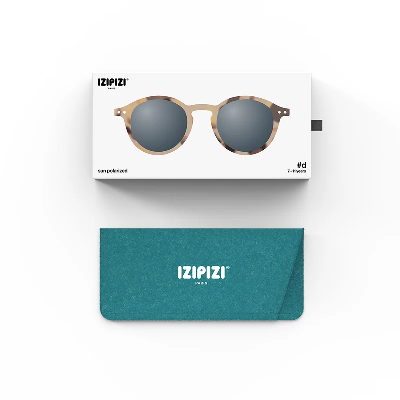 Izipizi Kinder Sonnenbrille #D 7-11 Jahre Light Tortoise