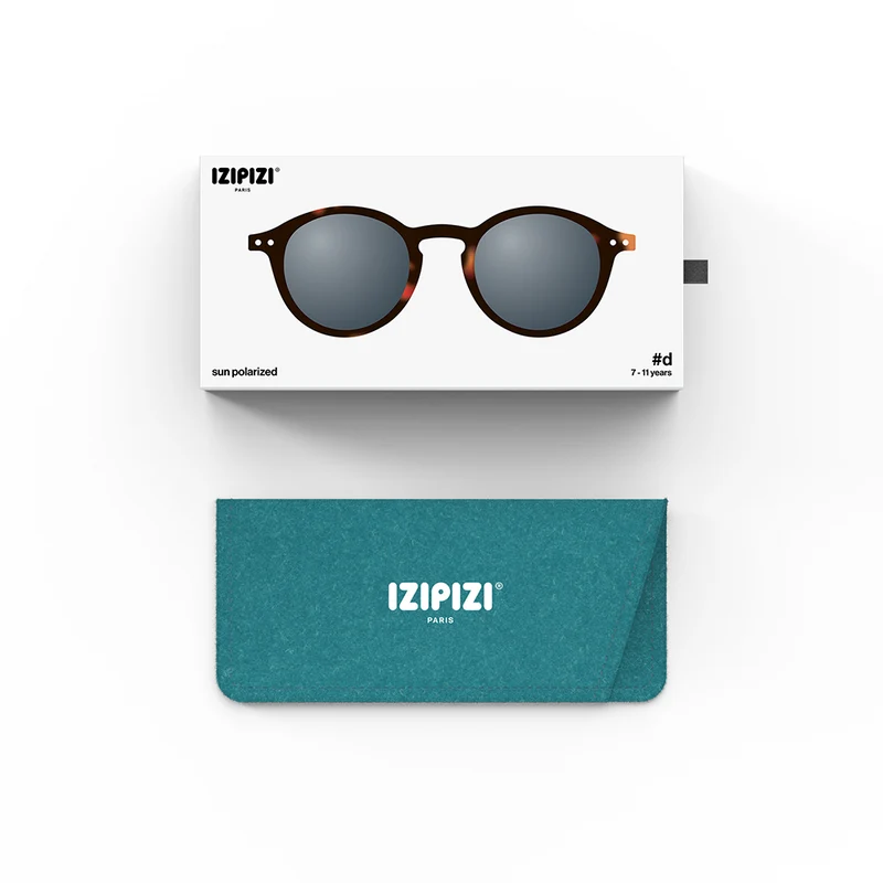 Izipizi Kinder Sonnenbrille #D 7-11 Jahre Tortoise