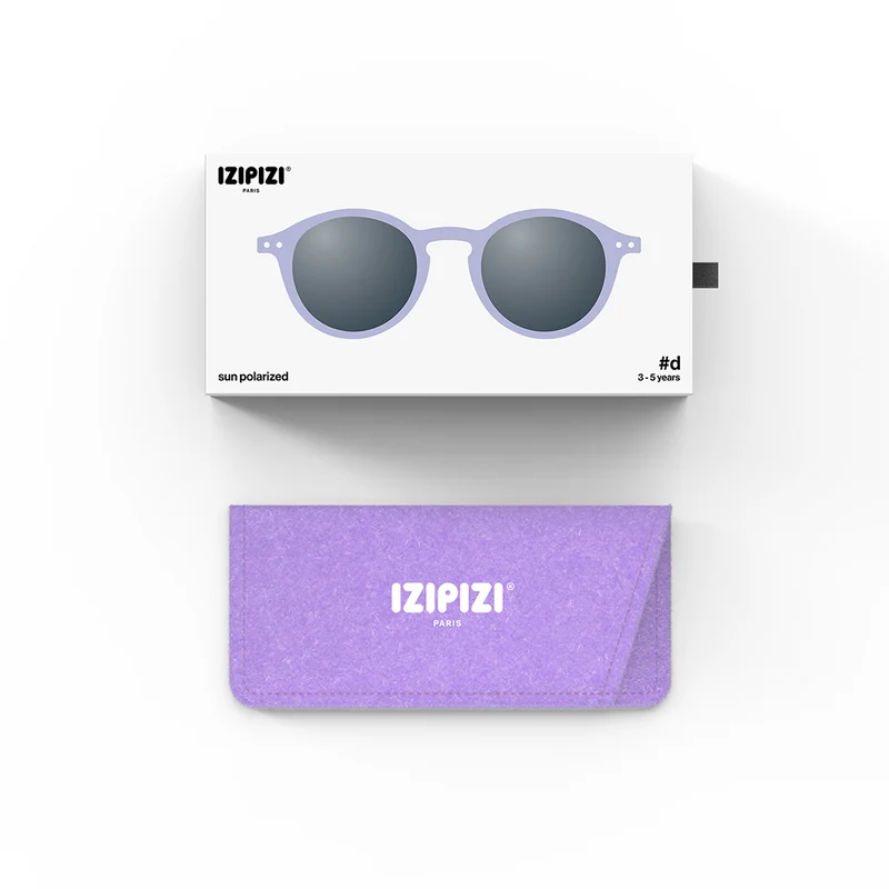 Izipizi Kinder Sonnenbrille #D 5-7 Jahre Lavender
