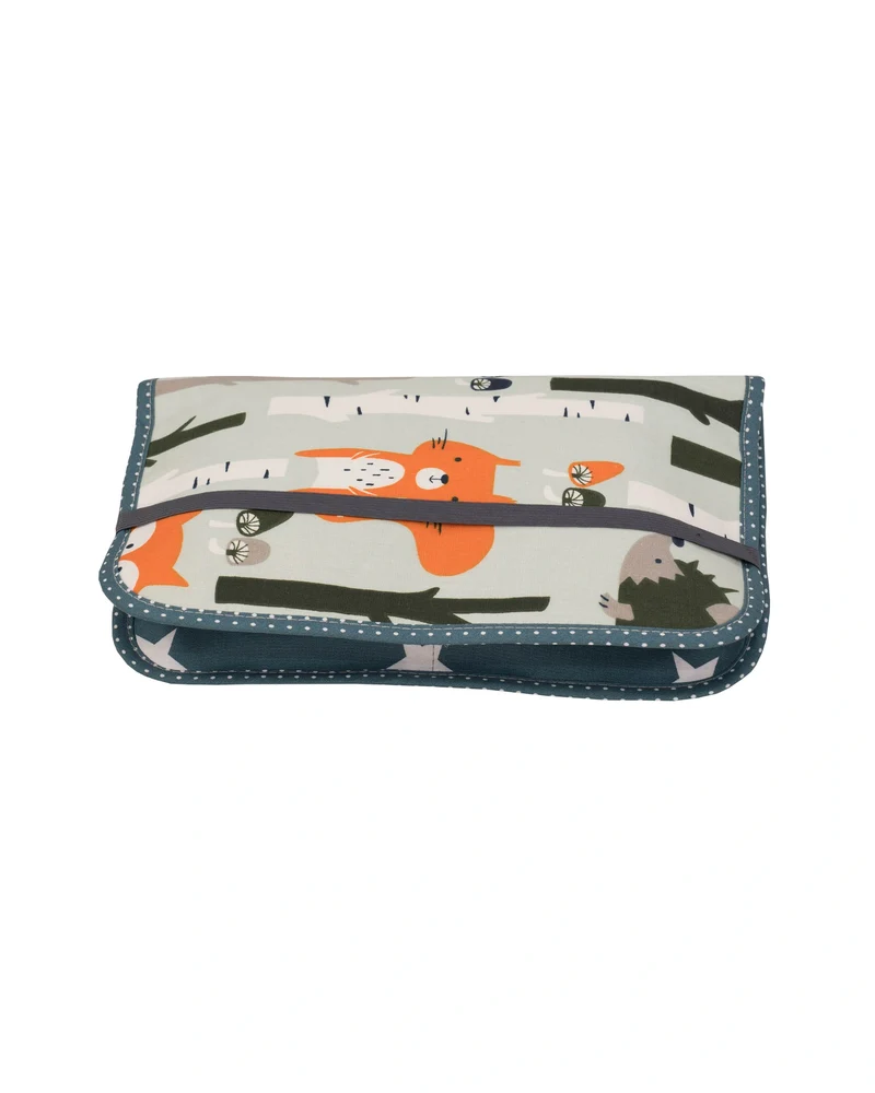 Windeltasche Waldtiere Petrol