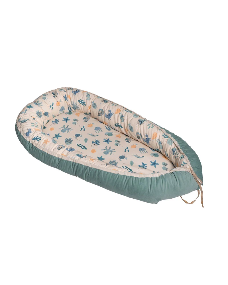 Babynest Feincord Unterwasserwelt