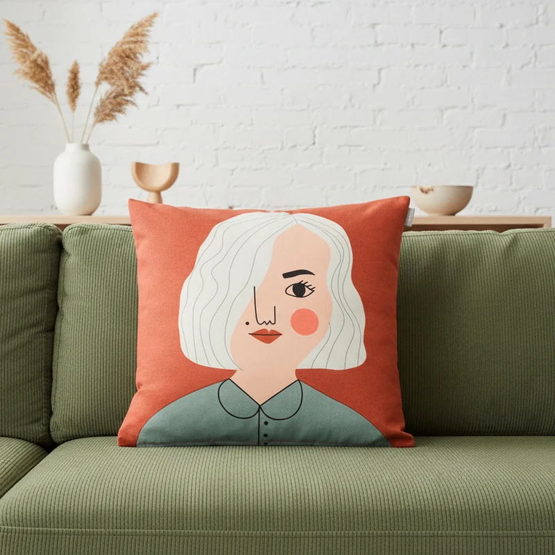 Spira Kissenbezug Nike – Bunte Kissenhülle 50 x 50 cm