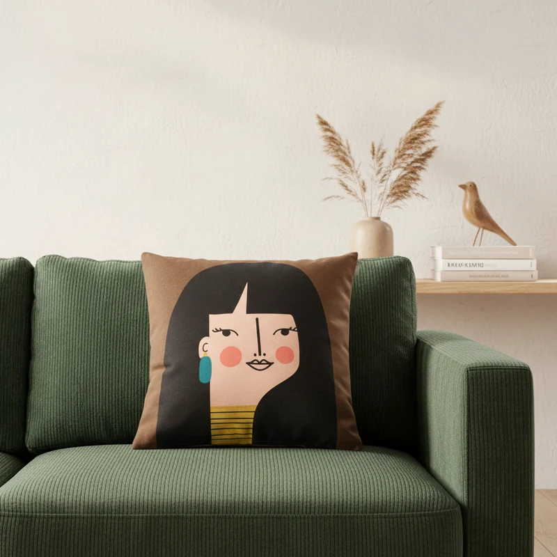 Spira Kissenhülle Naomi – Moderner Kissenbezug 50 x 50 cm