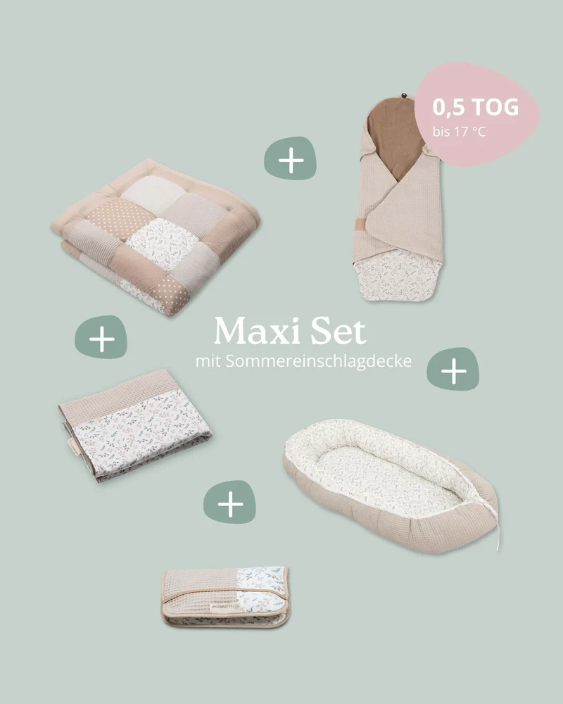 Maxi Set Floral Sand & Sandblume