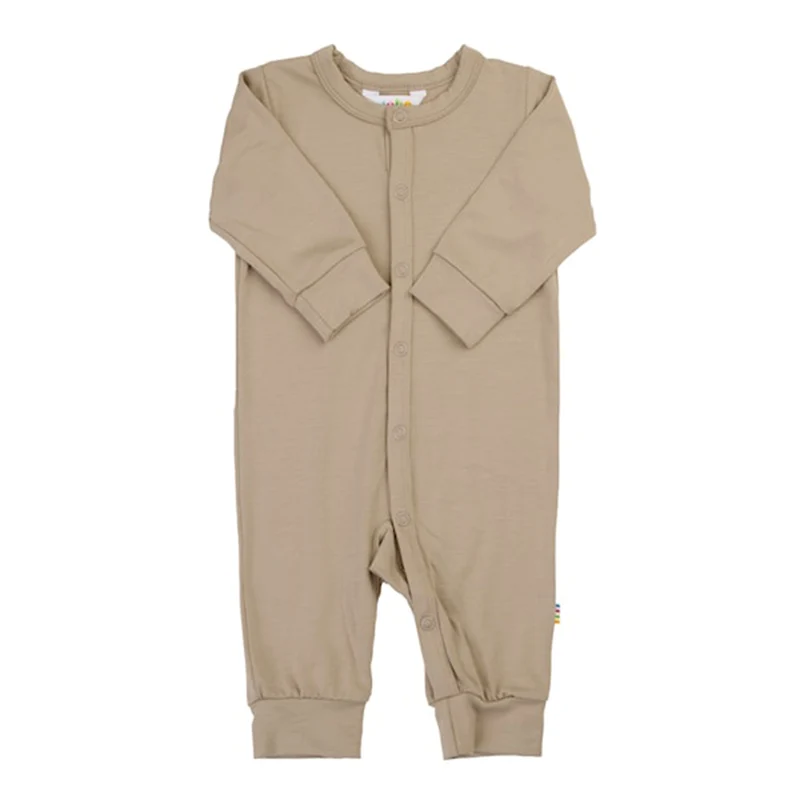 Joha Strampler Schlafanzug aus Bambus Beige