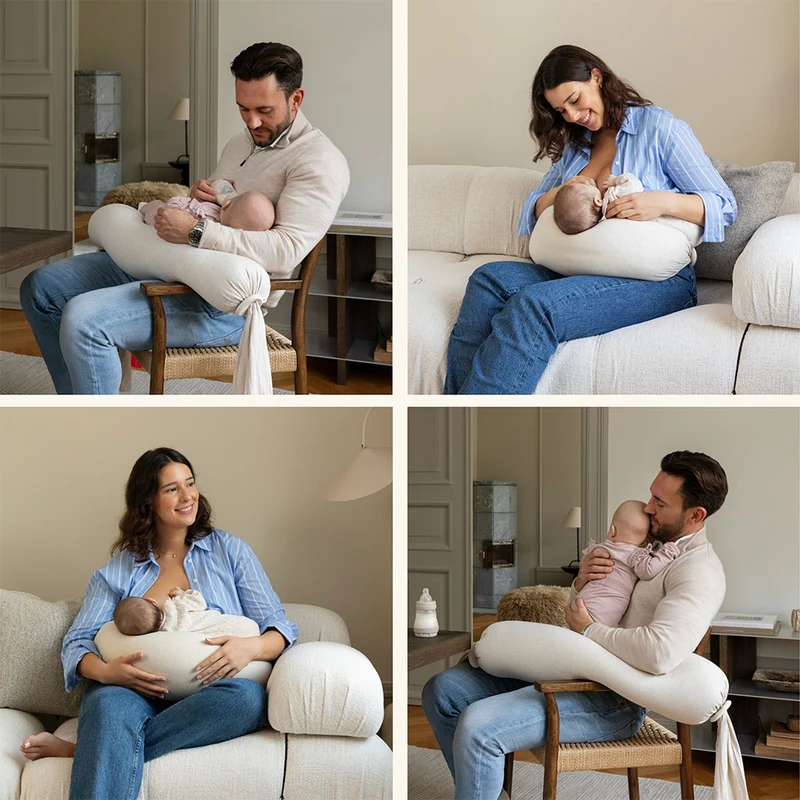 Bbhugme Stillkissen Soft White