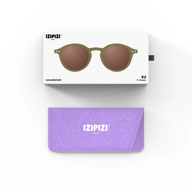 Izipizi Kinder Sonnenbrille #D 3-5 Jahre Olive