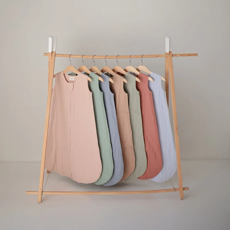 Mushie Sommer Schlafsack 0-6 M Blush
