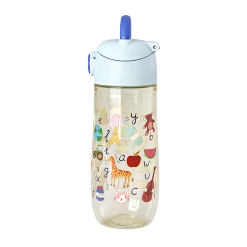 Rice Kinder Trinkflasche 'ABC' Blue