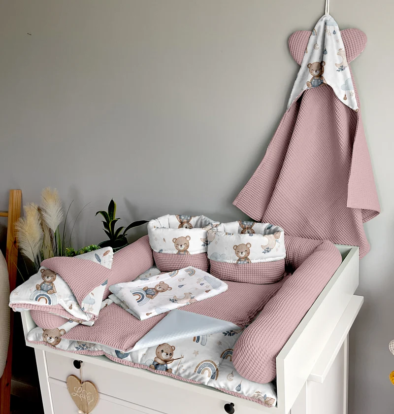 Changing mat | Dreams of sleepy bears and dirty pink