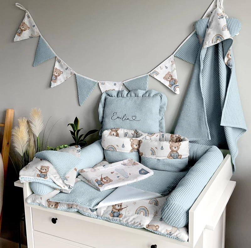 Changing mat | Dreams of sleepy bears and blue