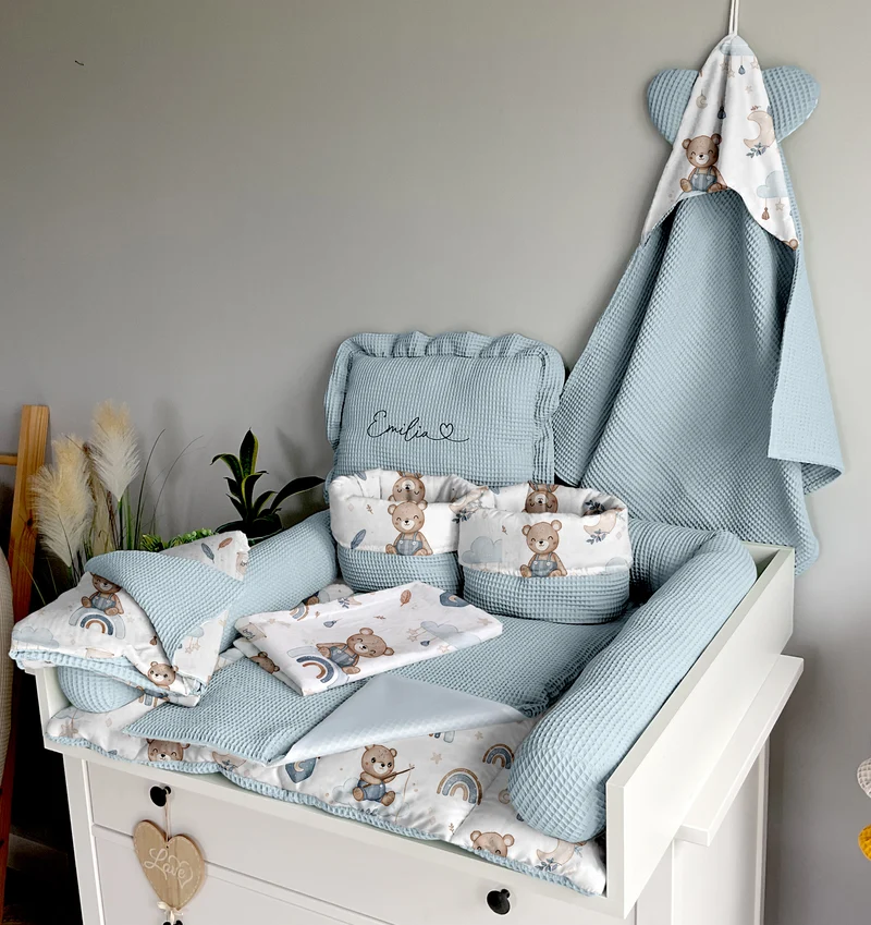 Changing mat | Dreams of sleepy bears and blue