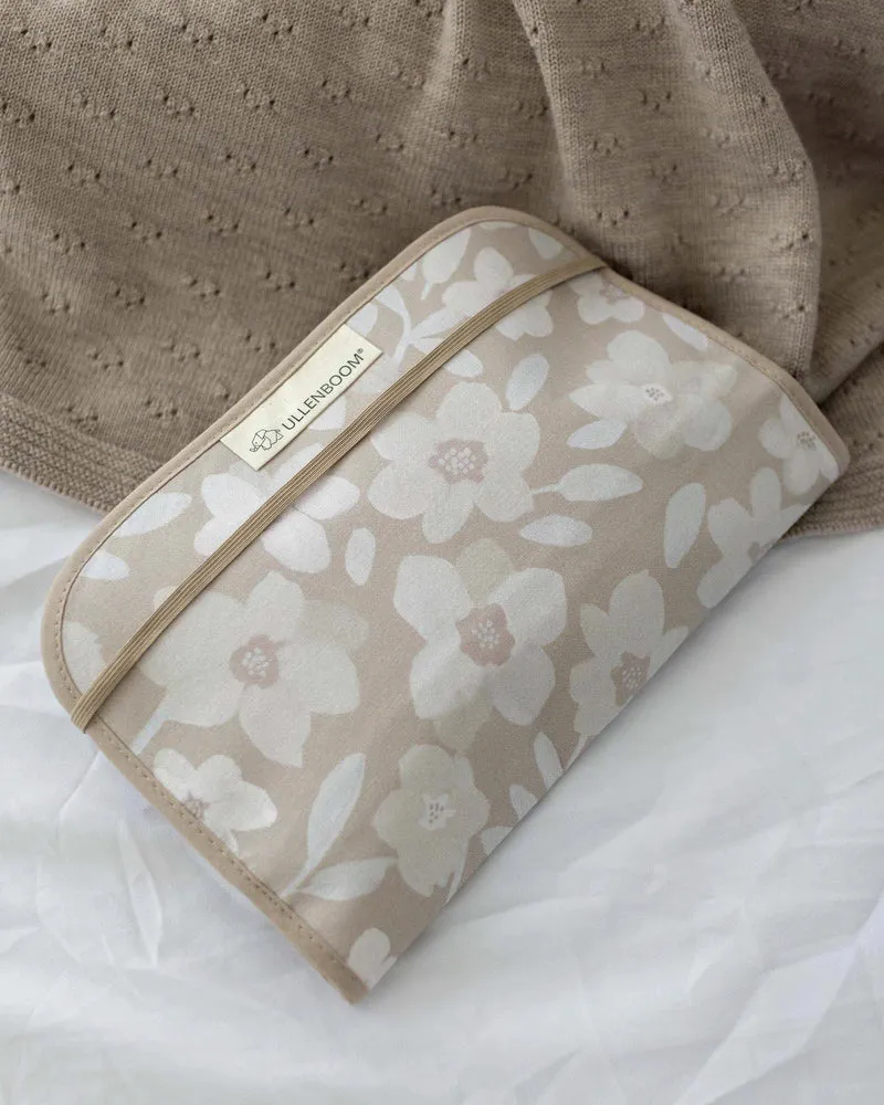 Windeltasche Handgemalte Blüten