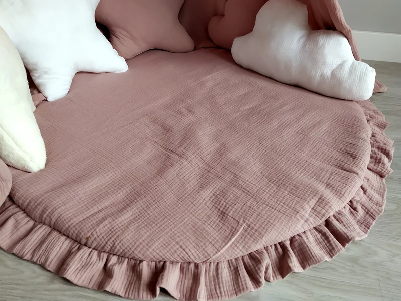 Canopy Muslin | Bed canopy | Dirty pink