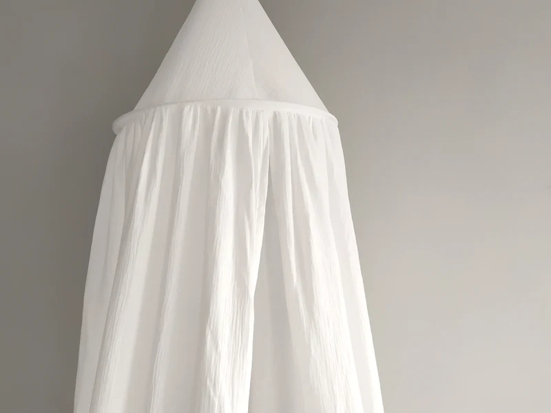 Canopy Muslin | Bed canopy | White