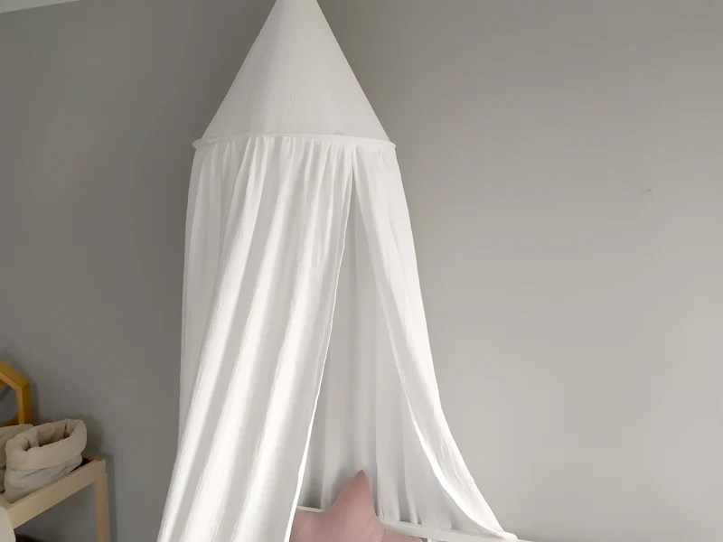 Canopy Muslin | Bed canopy | White