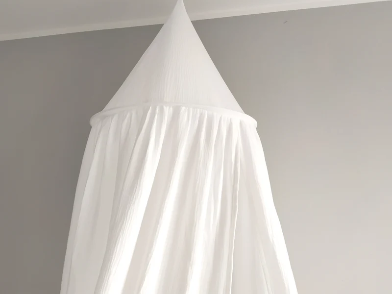 Canopy Muslin | Bed canopy | White